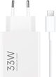 Ładowarka Xiaomi 33W Travel Charger Combo + kabel USB-C (BHR9956EU) - obraz 1