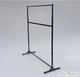Двойная стойка для одежды 125×51×215/225 см черного цвета - изображение 1