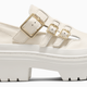 Женские туфли кожаные Converse Chuck Taylor All Star Lugged Heel Mj A10617C 38 (7.5US) 24.5 см Khaki/Off White (194435312613) - изображение 9