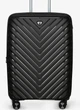 Валіза V&V Travel Invictus 8025 -65см чорна - зображення 2