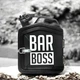 Подарочный набор для мужчин канистра бар 5л (чёрная) с надписью "BAR BOSS" - изображение 6