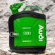 Подарочный набор для мужчин канистра бар 5л (салатовая) с надписью "Audi" - изображение 1