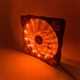 Кулер для корпуса 120мм, с LED подсветкой (Красный) 15led - изображение 4