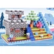 Магнитный конструктор Minecraft 100 блоков Замок с террасой - изображение 9