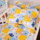Простынь MirSon полуторная 150x220 см Kids Time 20-0038 Cute animals бязь (2200009639845) - изображение 5