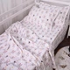 Комплект постільної білизни MirSon Бязь Ranforce Elite 17-0529 Bunnies white Полуторний (2200004699042) - зображення 2