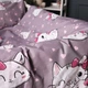 Наволочка детская MirSon Kids Time 17-0691 Cat with a paw 40х60 см Бязь (2200010456196) - изображение 5