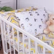 Простынь на резинке MirSon Бязь Kids Time 18-0003 Pinokio высота 25 см 90х200 см (2200006994190) - изображение 1