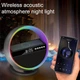 Нічник-колонка G5 з Bluetooth, годинником, RGB підсвічуванням та швидкою зарядкою - зображення 6