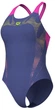 Купальник закрытый женский Arena Spider Web Swimsuit V Back 40 Рожевий 007988-890 - изображение 2