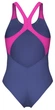 Купальник закрытый женский Arena Spider Web Swimsuit V Back 40 Рожевий 007988-890 - изображение 4