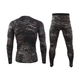 Мужское термобелье Lesko A152 Camouflage Black L - изображение 2