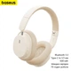 Беспроводные наушники Baseus Bowie D05 (Bluetooth 5.3, аудиокабель Type-C to 3.5 мм, 600 мАч, быстрая зарядка, 70 часов работы) - Бежевый - изображение 1