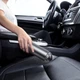 Бездротовий автомобільний пилосос Baseus Capsule Cordless (потужність 65W, 2000 мАг, індикатор батареї, 2 насадки) - Чорний - зображення 2