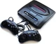 Игровая ретро приставка 16 бит SEGA MEGA DRIVE 2 со встроенными играми к телевизору для детей с двумя джойстиками, Black - изображение 1