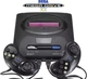 Игровая ретро приставка 16 бит SEGA MEGA DRIVE 2 со встроенными играми к телевизору для детей с двумя джойстиками, Black - изображение 5