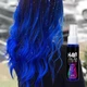 Временная краска-спрей для волос синяя Blue Melao - изображение 2