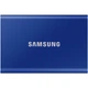 Зовнішній накопичувач SSD Portable 1TB Samsung T7 Blue USB 3.2 Type-C 1050/1000MB/s (MU-PC1T0H/WW) - зображення 2