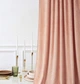Готова велюрова, оксамитова штора Room99 Leafly 140 х 280 см на тасьмі з візерунком (5908224061409) персикова - изображение 4