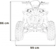 Pojazd Quad Ramiz spalinowy Renegade Hiperfect125CC Czerwony (5903864941630) - obraz 12