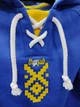 Худі дитяче Тризуб з вишивкою 134 см Синій (480502000432) - зображення 2