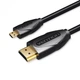 Кабель HDMI-microHDMI v.2.0 Vention 4K 60Hz 18Gbps HDR Video Dolby Audio 1.5m Black (VAA-D03-B150) - изображение 1