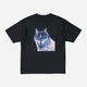 Футболка хлопковая оверсайз мужская Uniqlo 579380077 L Черная с принтом (1159826158) - изображение 4