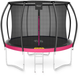 Батут із внутрішньою сіткою 4FIZJO PRO 10FT 312 см Black/Pink (P-5907739314604) - зображення 7