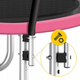 Батут із внутрішньою сіткою 4FIZJO PRO 10FT 312 см Black/Pink (P-5907739314604) - зображення 9