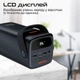 УМБ Techno PowerBank-80 80000 mAh 65W 2xUSB-С 2xUSB-A Black (powerbank-80) - зображення 7