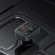 Автомобильное зарядное устройство FM-трансмиттер модулятор Baseus FM Launcher S-09 Lite 35W Type-C+2USB PD+QC3.0 (C10762300113-00) Black - изображение 5
