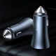 Автомобильное зарядное устройство Зарядка в авто Baseus Golden Contactor Pro Dual Quick Charger Car Charger 40W 2USB + Кабель USB to Type-C 1м Быстрая зарядка QC 4.0+ (TZCCJD-A0G) Grey - изображение 10