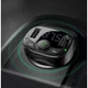 Автомобильное зарядное устройство FM-трансмиттер модулятор Baseus FM Launcher S-09 10W 2USB (CCMT000001) Black - изображение 9