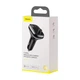 Автомобільний зарядний пристрій Baseus FM Launcher S-13 36W Type-C+2USB PD+QC3.0 (CCMT000101) Black - зображення 13