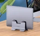 Подставка для ноутбука вертикальная, универсальная Hagibis Vertical Gravity Laptop Stand Aluminum - изображение 6