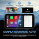 Мультимедійний монітор для мотоцикла Podofo A3659, з Bluetooth, Wi-Fi, Apple CarPlay\Android Auto, GPS, 6,25", чорний - зображення 4