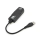 Конвертер USB 3.0 → RJ-45 Ethernet гигабитный адаптер черный Blister - изображение 3