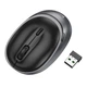Компьютерная мышь hoco gm34 nuevo dual mode 2.4g bluetooth 3.0 5.2 беспроводная черный цвет - изображение 1