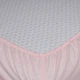 Простынь на резинке Moon&Star Soft Rose Бязь Gold Люкс 80х190х20 см (MS-850000921) - изображение 2