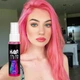 Тимчасова фарба-спрей для волосся рожева Pink 01 - зображення 4