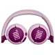 Беспроводные наушники для детей JBL Junior 320BT (JBLJR320BTPUR) Purple (фиолетовые) - изображение 3