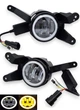Світлодіодні протитуманні фари Chevrolet Cruze 2008-2012 7LED з ангельським оком габарит, поворот Комплект (05573) - зображення 6