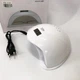 Лампа для маникюра Sun 5 nail lamp FD93-1 led для сушки гель лака с таймером для домашнего использования - изображение 9