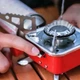Газовая горелка кемпинговая плита газовый примус газовая плита портативная с чехлом, таганок походный - изображение 13