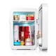 Портативный холодильник К10 с зеркалом и подсветкой (100-240v) White - изображение 5