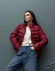 Жіноча куртка демісезонна Ніцца LEO PRIDE 0138 50-52 Бургунди ( LP - 0138/3 E ) - зображення 12
