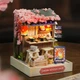 Конструктор 3D DIY Румбокс Магазин Сакура Sakura noodles shop CUTE ROOM "QT-041" - изображение 1