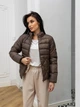 Женская демисезонная куртка Ницца LEO PRIDE 0138 50-52 Темно-бежевый ( LP - 0138/2 E ) - изображение 9