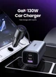 Зарядний пристрій UGREEN EC706 GaNInfinity 130W розгалужувач прикурювача на 4 порти USB 3C1A для ноутбука, MacBook Pro, iPhone 16 15 14 Pro MAX, iPad Pro, Galaxy S24 Grey (35026) - зображення 9