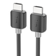 Кабель HOCO US08 HDMI to HDMI 4K HD Data Cable HDMI v2.0 2м Black (6931474799395) - изображение 2